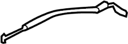 Image of Door Latch Cable (Rear) image for your Genesis