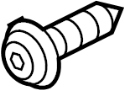 View Screw. Bracket. Cover. (Upper, Lower) Full-Sized Product Image