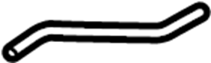 Image of Hose-2WAY. Fuel. Fuel Filler Hose. Hose - 2WAY and CUT Valve. Tube. Flexible Tube conveying. image for your 2001 Hyundai Tiburon   