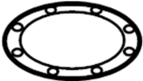 Image of Fuel. Plate. Tank. Ring. Pump. (Upper). A cover used to cover. image for your 2021 Genesis G90  Ultimate Sedan 