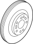 View Disc Brake Rotor (Rear) Full-Sized Product Image