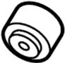 Image of Arm. Bushing. (Rear, Upper, Lower). Connecting element to. image for your Genesis