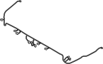 Image of Parking Aid System Wiring Harness image for your 2017 Hyundai Ioniq   