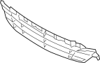 Image of Grille (Front, Lower) image for your 2014 Hyundai Genesis Coupe  2.0T R-Spec Coupe 