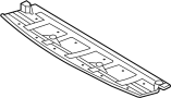 Image of Radiator Support Splash Shield image for your 2011 Hyundai Genesis Coupe 3.8L V6 M/T 3.8 Track Coupe 