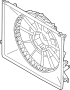 Image of Engine Cooling Fan Shroud image for your 2014 Hyundai Veloster   