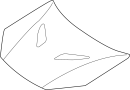 Image of Hood Panel image for your 2002 Hyundai Accent   