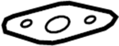 View Oil. Gasket. Line. Turbocharger. Tube.  Full-Sized Product Image