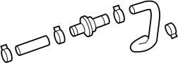 Image of PCV Valve Hose image for your Hyundai