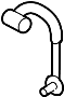 View Secondary Air Injection Pump Hose Full-Sized Product Image 1 of 2