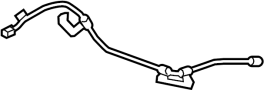 Image of ABS Wheel Speed Sensor Wiring Harness (Left) image for your 2011 Hyundai Genesis Coupe 3.8L V6 M/T 3.8 Track Coupe 