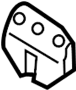View Instrument Panel Pad Bracket (Upper) Full-Sized Product Image 1 of 2