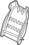 Image of Seat Back Frame (Front) image for your Hyundai