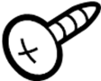 View Screw. Bracket. Cover. (Upper, Lower) Full-Sized Product Image