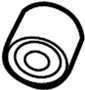 Image of Bushing. Arm. Trailing. (Rear, Upper). Connecting element to. image for your 2013 Hyundai Tucson  Limited Sport Utility 