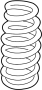 Image of Coil Spring (Rear) image for your 2012 Hyundai Tucson 2.4L A/T FWD GLS Sport Utility 