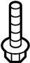 View Screw. Bracket. Cover. Bolt. (Upper, Lower) Full-Sized Product Image 1 of 10
