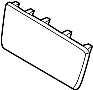 Image of Grille Cap image for your 2002 Hyundai Santa Fe  LX Sport Utility 