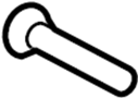 View Hood Release Handle Screw Full-Sized Product Image