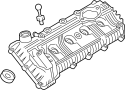 View Engine Valve Cover (Left) Full-Sized Product Image 1 of 2