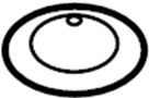 View Suspension Strut Mount Cap (Front) Full-Sized Product Image