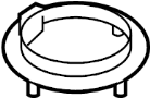 View Coil Spring Insulator (Front, Lower) Full-Sized Product Image