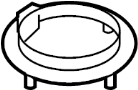 View Coil Spring Insulator (Front, Lower) Full-Sized Product Image