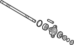 Image of CV Intermediate Shaft image for your Genesis