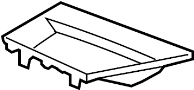 View COVER. Panel. Instrument. ASSEMBLY - HEAD UP DISPLAY. Bezel.  Full-Sized Product Image 1 of 2