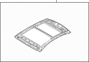 Image of Sunroof Frame image for your 2022 Hyundai Elantra N   