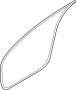 View Door Seal (Right, Front) Full-Sized Product Image 1 of 2