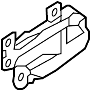 View Interior Door Handle (Right, Rear) Full-Sized Product Image 1 of 2
