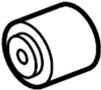Image of Suspension Control Arm Bushing (Rear, Lower) image for your Genesis
