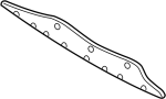 Image of Bumper Cover Spacer Panel (Rear, Lower) image for your 2023 Hyundai Kona N   