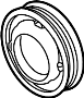 View A/C Compressor Clutch Pulley Full-Sized Product Image