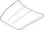 Image of Hood Panel image for your 2022 Genesis G80   