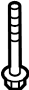 View Engine Mount Bolt (Front, Upper, Lower) Full-Sized Product Image