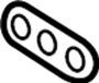 Image of Turbocharger Oil Line Gasket image for your 2021 Hyundai Venue   