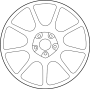 Image of Wheel image for your 2021 Genesis G80   