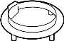 Image of Coil Spring Insulator (Front, Upper, Lower) image for your 2019 Genesis G80   