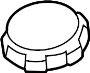 View Brake Master Cylinder Reservoir Cap (Right) Full-Sized Product Image