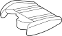 Image of Covering Assembly - Cushion. (Right, Front). Included with: Cushion. image for your 2023 Genesis G80  Sport Prestige Sedan 