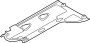 Image of Floor Pan Splash Shield (Right, Front) image for your 2015 Hyundai Elantra   