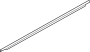 Image of Door Belt Molding (Left, Rear, Upper) image for your Genesis