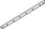Image of Door Window Belt Weatherstrip (Left, Rear) image for your 2024 Genesis Electrified G80   
