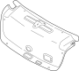 Image of Deck Lid Trim image for your 2024 Genesis Electrified G80   