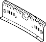 Image of Trunk Trim Scuff Plate (Rear) image for your 2021 Hyundai Ioniq 1.6L Kappa FULL HYBRID EV-GAS (FHEV) A/T Hybrid Limited Hatchback 