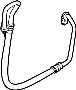 Image of A/C Refrigerant Discharge Hose image for your Genesis G80  Advanced Sedan