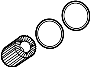 View SERVICE KIT-OIL FILT. SERVICE KIT-OIL FILTER Full-Sized Product Image 1 of 1
