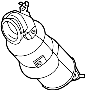 View Catalytic Converter (Right) Full-Sized Product Image 1 of 2